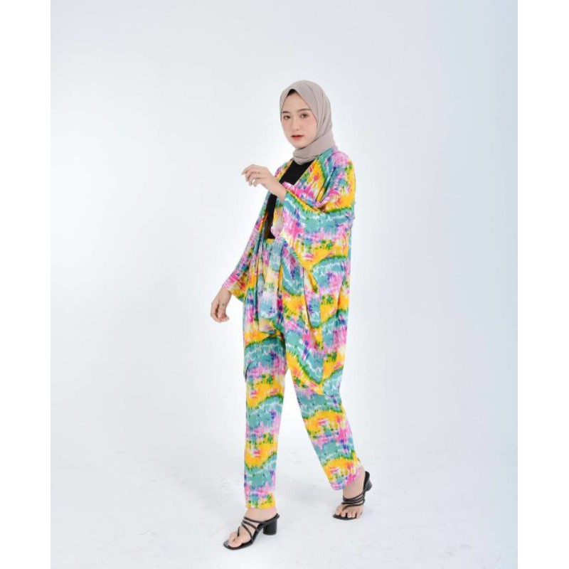 PAKAIAN WANITA - BATWING ONESET - SETELAN WANITA - BAJU TIDUR - SET CELANA - PAKAIAN TERLARIS