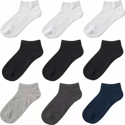 TOKO KL| Kaos kaki pendek matakaki warna polos / Ankle socks pria wanita dewasa unisex