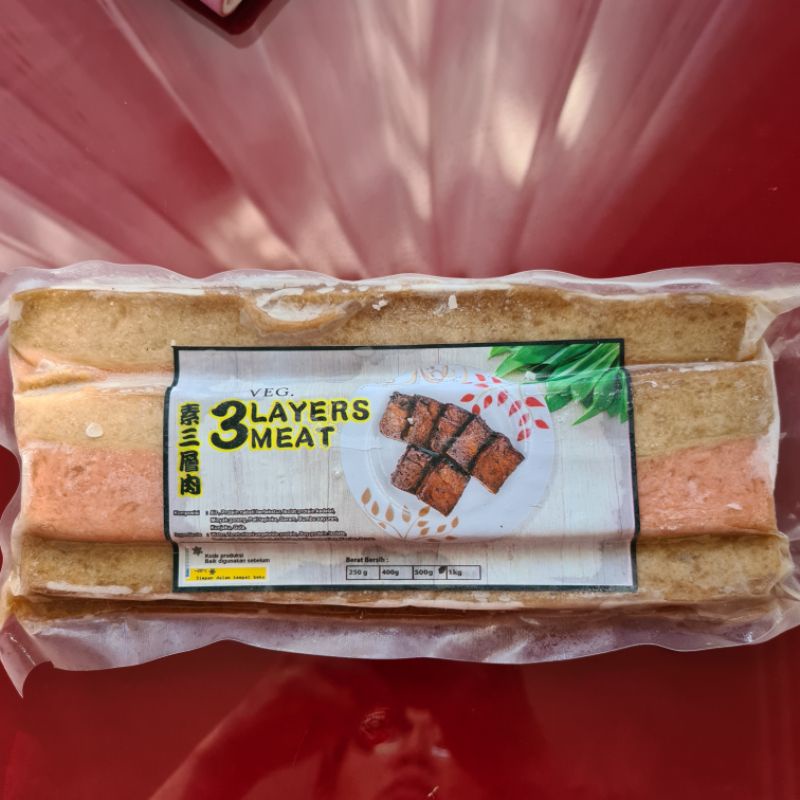 

Samcam Vegetarian Layer Meat Nabati Vege Sam Can Slice