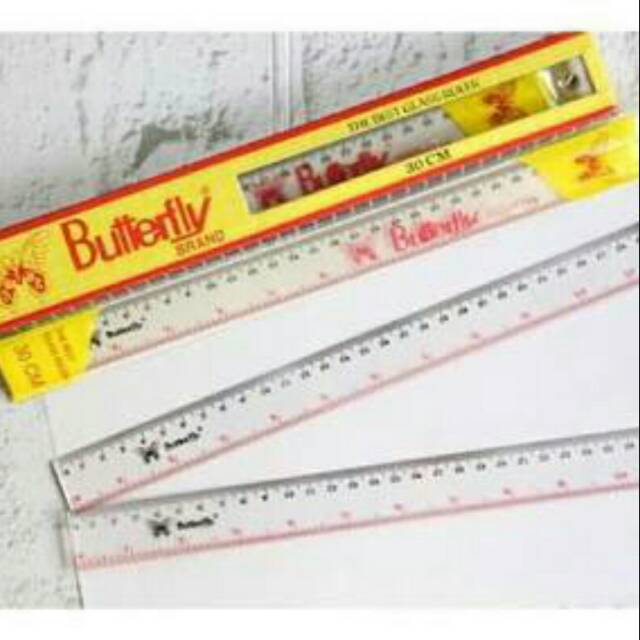 

Penggaris Butterfly 30 CM (pcs)
