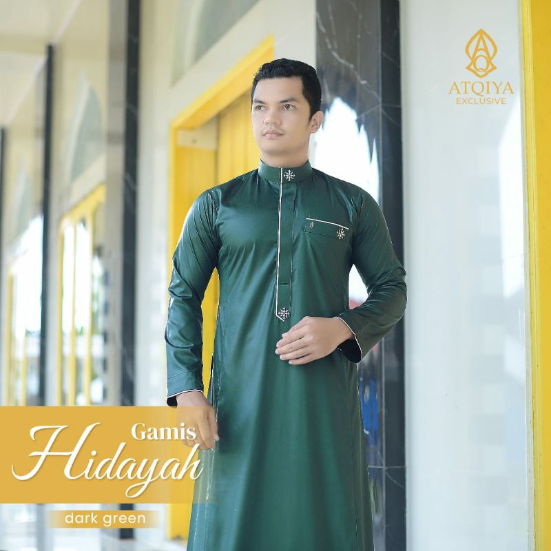 Yang Terbaru Gamis Hidayah by Atqiya Exclusive/Gamis Motif Baru/Gamis Bordir ala Mesir