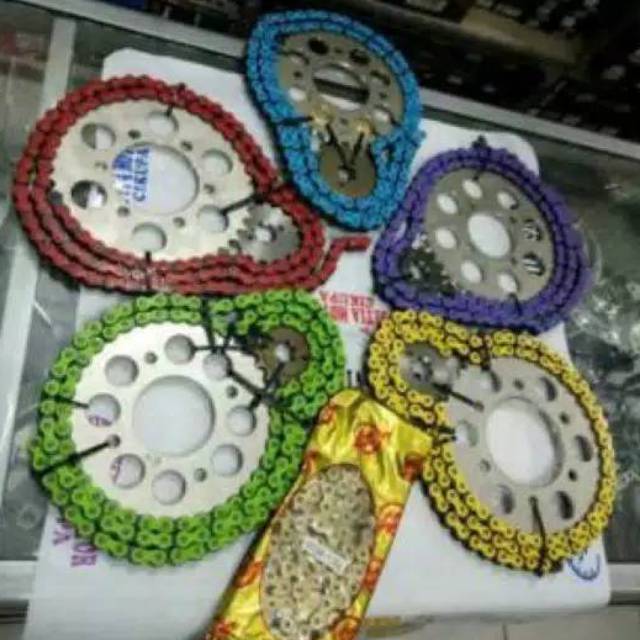 GEAR SET SSS 415 SATRIA FU BARONG,FL,FI