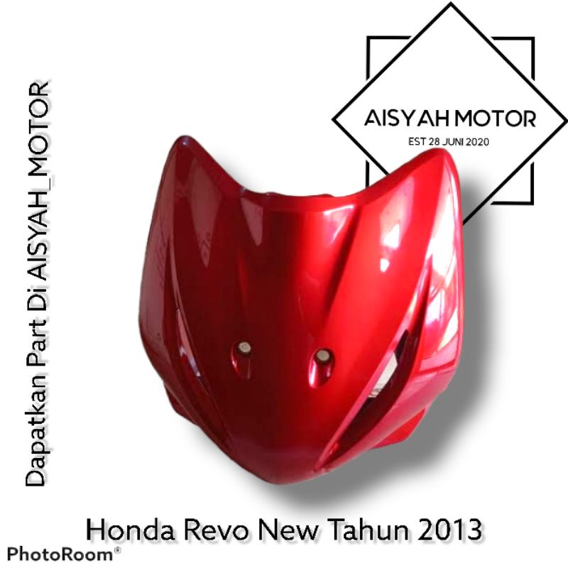 Cover Dasi Tameng Honda Revo Absolute New Warna Merah Marun Tahun 2011-2013