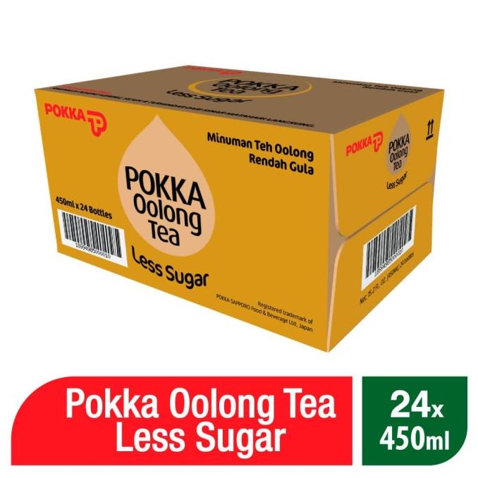 

[ COD ] Pokka Oolong Tea 450 ML ( 1 Ctn = 24 Pcs ) TERBATAS Kode 499