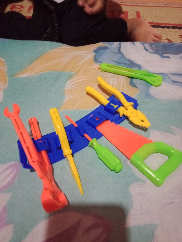 Tool Set Little Worker / Mainan Perkakas Tukang Set / Super Repair Tools Set