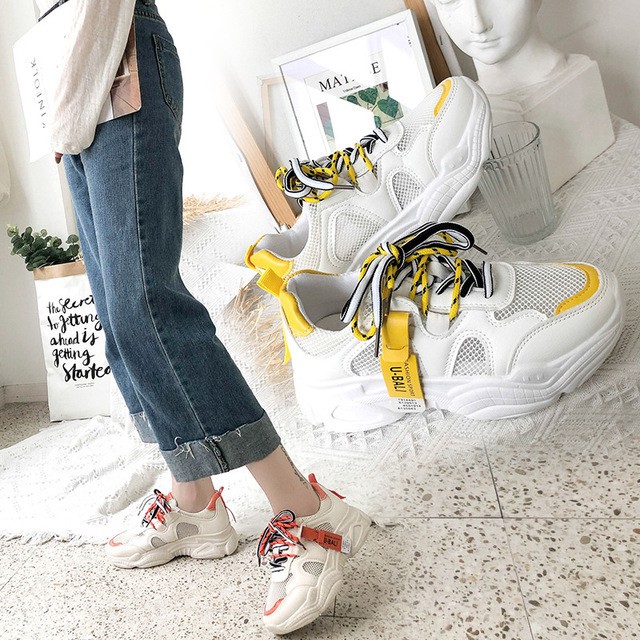 ( BAYAR DI TEMPAT / COD ) Sepatu Olahraga Wanita / Sepatu Sneakers Wanita Import / Sepatu Sport