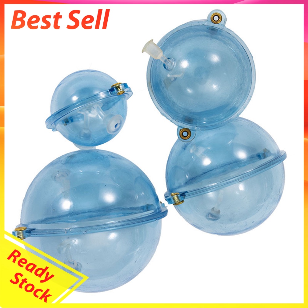 5pcs/Set Fishing Float Plastic Water Ball Bubble Floats Sea Fishing Tackle