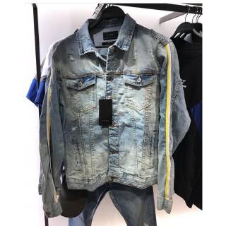 ripped denim jacket zara