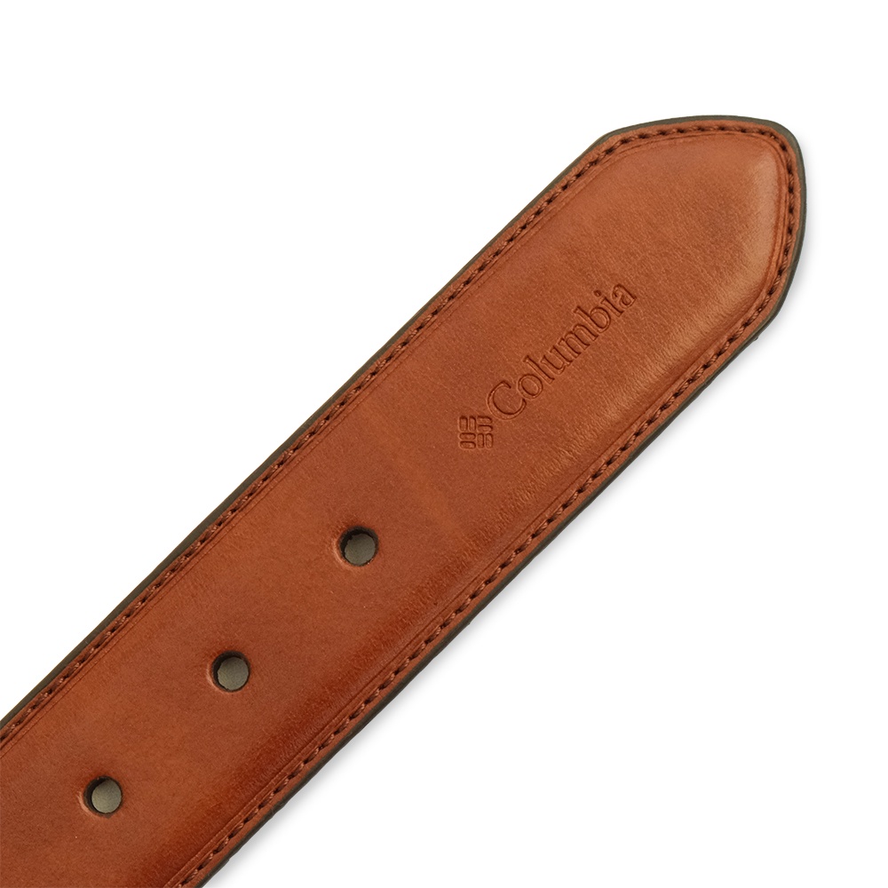 CLM Silver Buckle Leather Belt