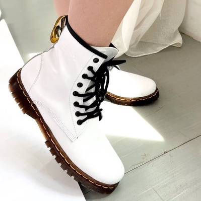 8 Holes Dr martens cow leather kulit asli boots martin sepatu