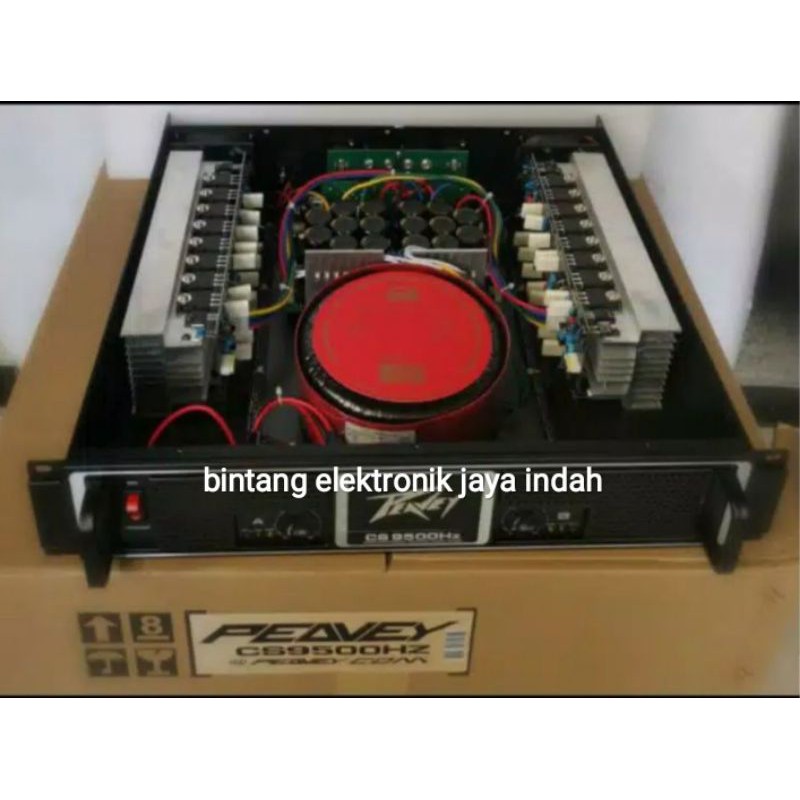 Power amplifier Peavey cs9000 power amplifier peavey cs9500hz