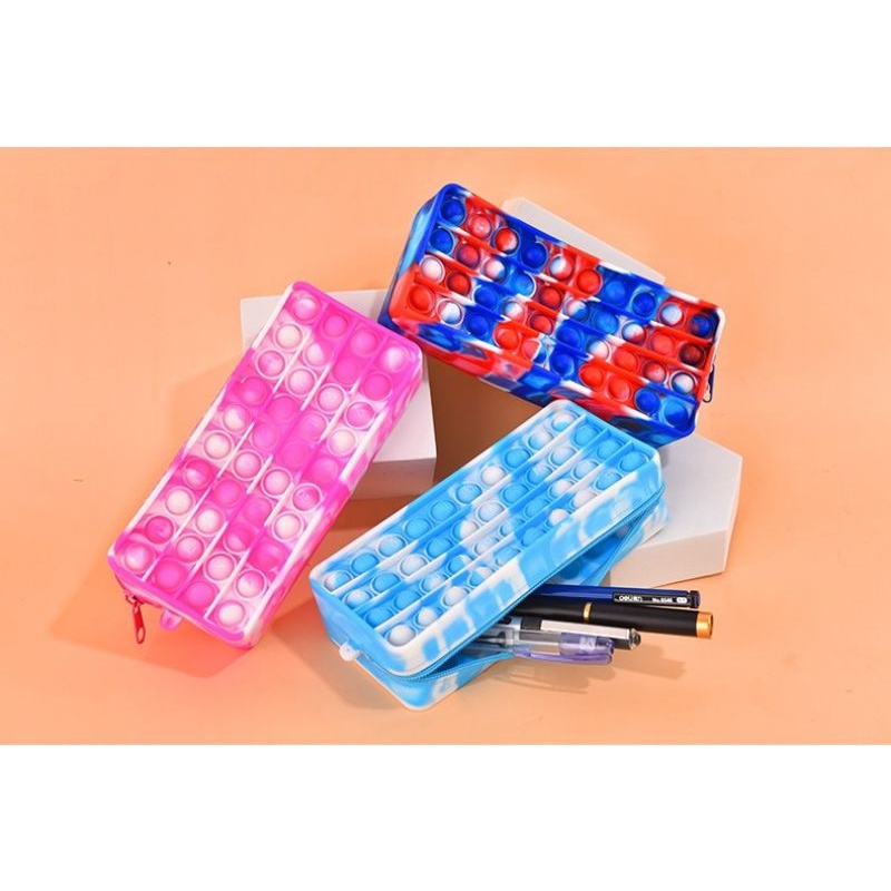 

PENCIL CASE POP IT - KOTAK PENSIL POP IT, TEMPAT PENSIL POP IT, ANTI STRES