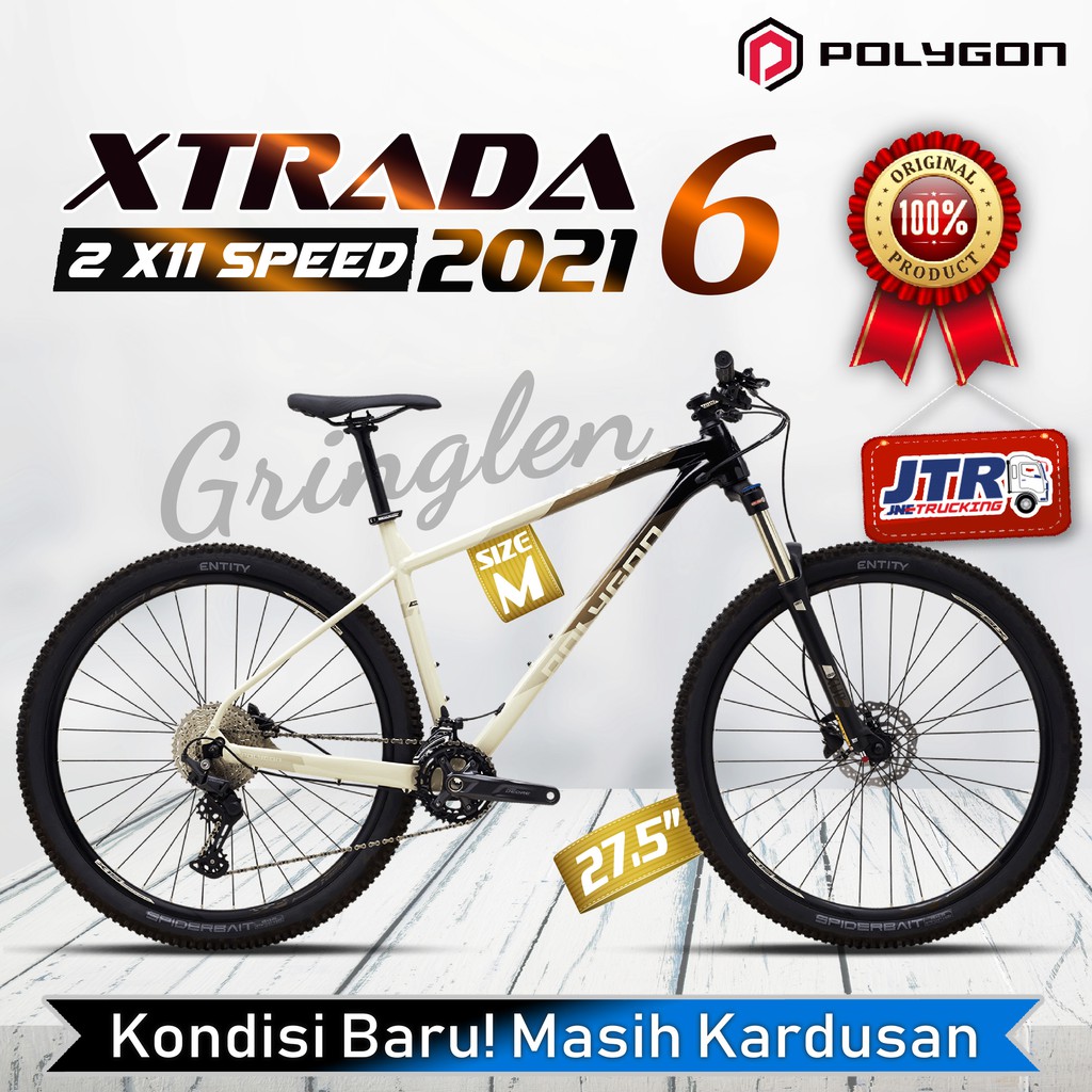Polygon Xtrada 6 2x11 Speed - Sepeda Gunung