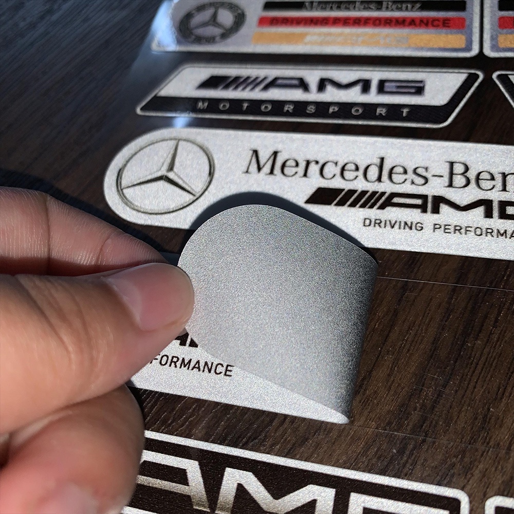 Stiker Reflektif Motif Pohon Apel Untuk Dekorasi Mobil Mercedes Benz AMG W210 W212 E63 W202 W205 W207 GLA GLS