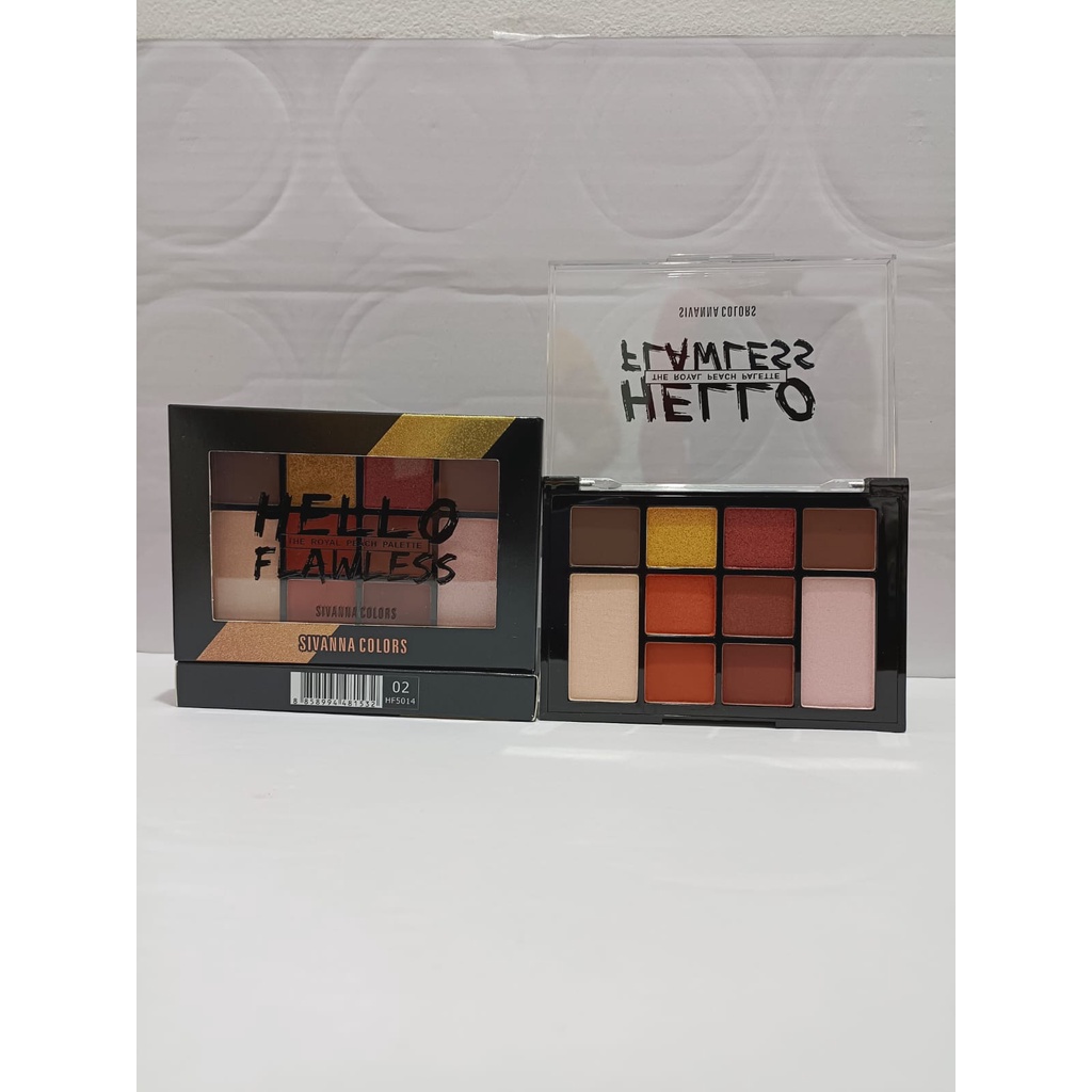 SIVANNA COLORS FANTASTIC MAKEUP PALETTE HF5014/EYESHADOW/WATERPROOF/TAHAN LAMA