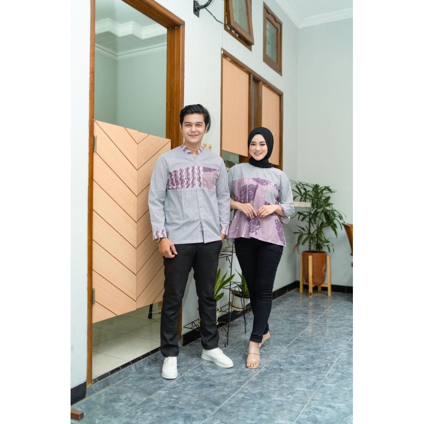 COD-US-BAJU COUPLE MUSLIM-COPLE KELUARGA MUSLIM-COUPLE BAJU KOKO DAN TUNIK-COUPLE LEBARAN