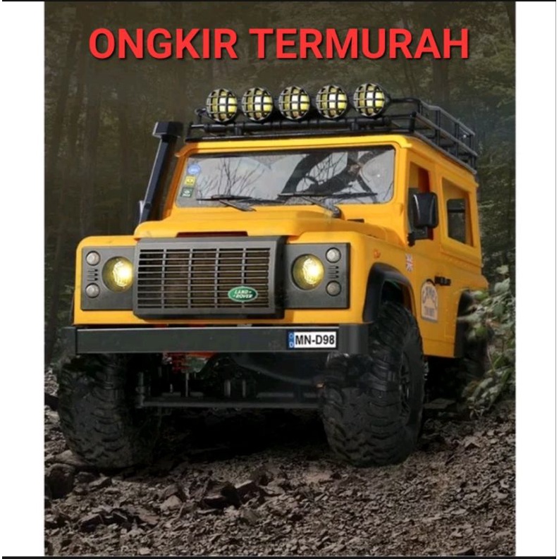Promo Mobil Remot Land Rover Defender RC Mn98 MN 98 Propo Rock Crawler Defender Rc Mobil Offroad