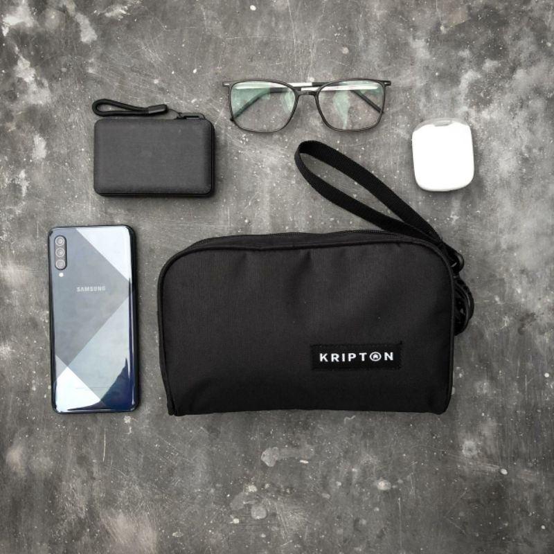 kripton hand bag/pouch/handbag/kripton bulat
