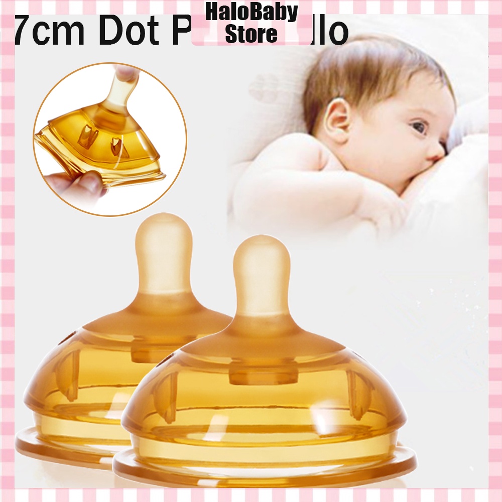 Halobaby 7cm Dot Piko Bello / Nipple Dot Pengganti Wide Neck