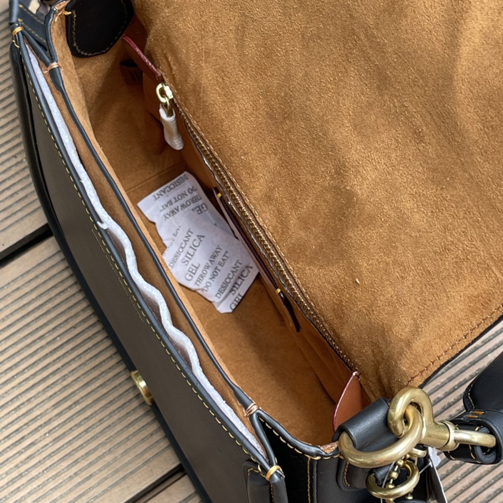[Instant/Same Day]3738 coach Saddle bag ladies shoulder bag crossbody bag  mab