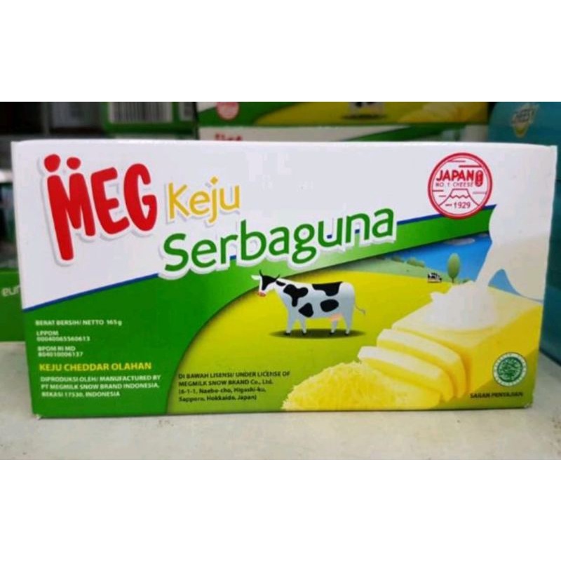 MEG KEJU CHEDDAR 165GR