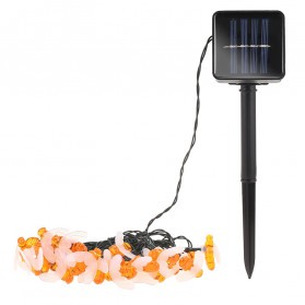 Bisa COD Lampu Taman LED Solar Power Bentuk Lebah 30 LED 6 Meter - Finether BE306