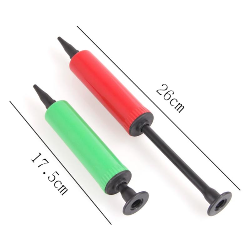 Pompa Balon tangan mini  manual warna warni / balloon pump