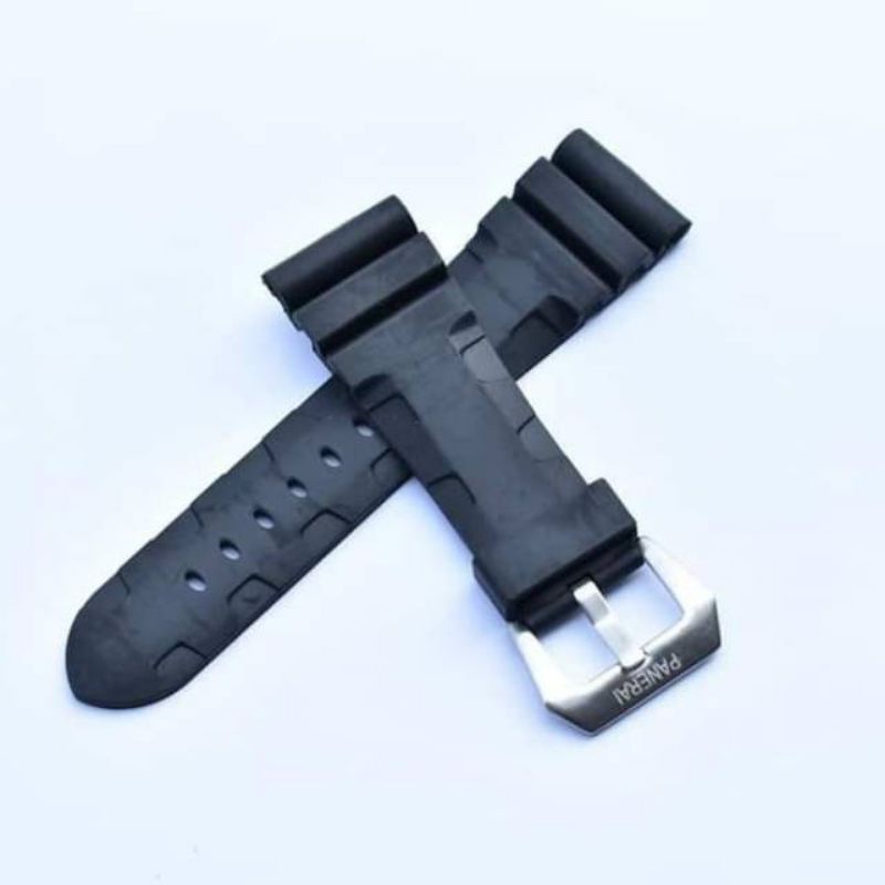 STRAP TALI JAM TANGAN PANERAI 26MM RUBBER SILIKON TALI JAM 26MM