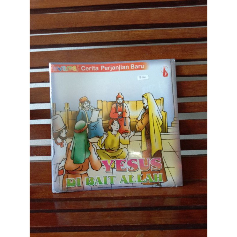 Buku Mewarnai - Yesus Di Bait ALLAH