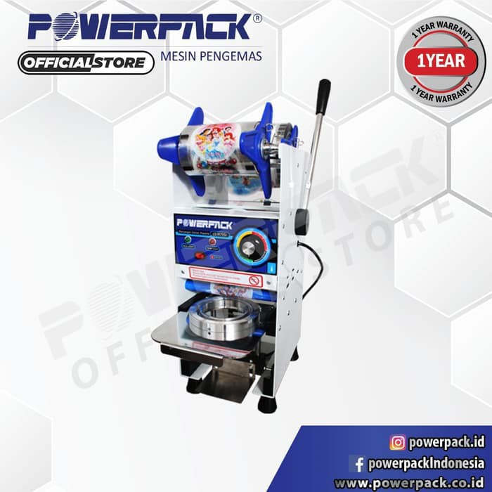 POWERPACK CS-M795i Cup Sealer Manual CS M795i - Mesin Penyegel Gelas