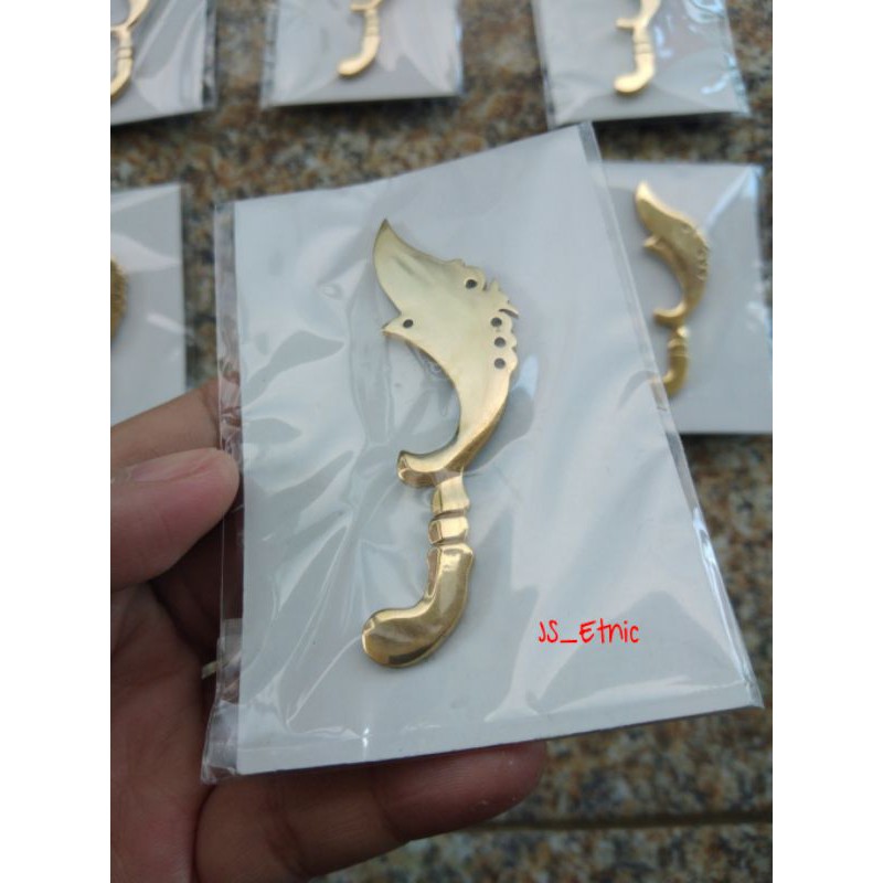 Pin Bros Kujang Ciung Kuningan Polos