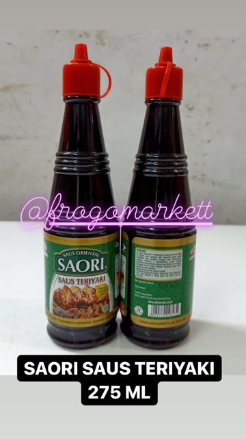 Saori Saus Teriyaki 135ml / 275ml