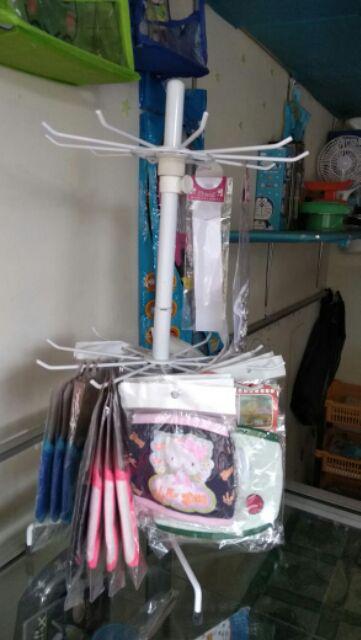 Rak Display Putar Serba Guna: Gantungan Kunci / Aksesoris Hp / Kalung / Cantolan Perhiasan / Sticker