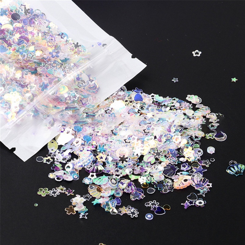 SIY  Resin Mold Filling Filler DIY Nail Art Stickers Decoration Mixed Glitter Sequins