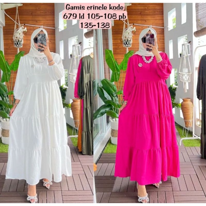 ANDINA DRESS MAXY CRINGKEL AIR FLOW