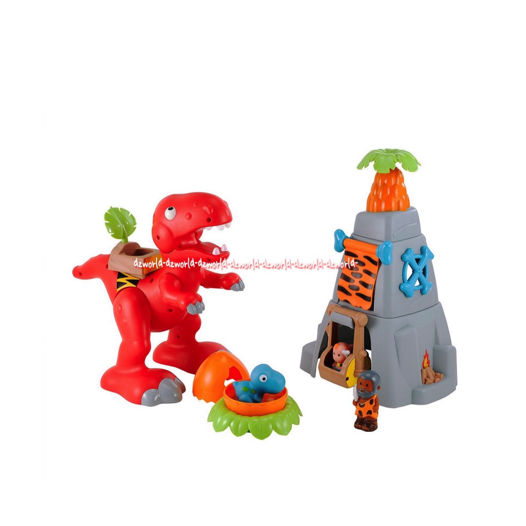 Happyland Dino Playset Mainan Dino Dengan Rumahan