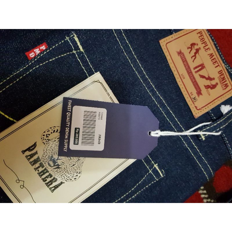 PMD PANTERA 14 OZ (SELVEGE ACCENT) NEW BELUM PERNAH DIPAKAI