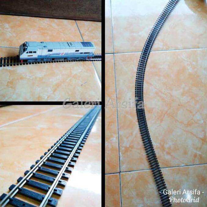 Rel Flexible Track Atlas Miniatur Kereta Api Skala Ho - Termurah !