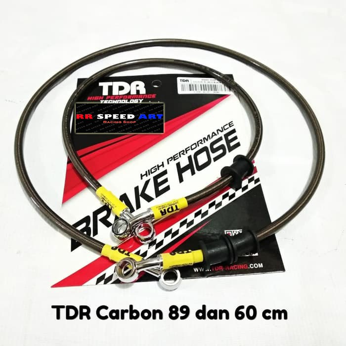 Selang Rem Carbon TDR CB150R Set Depan Belakang
