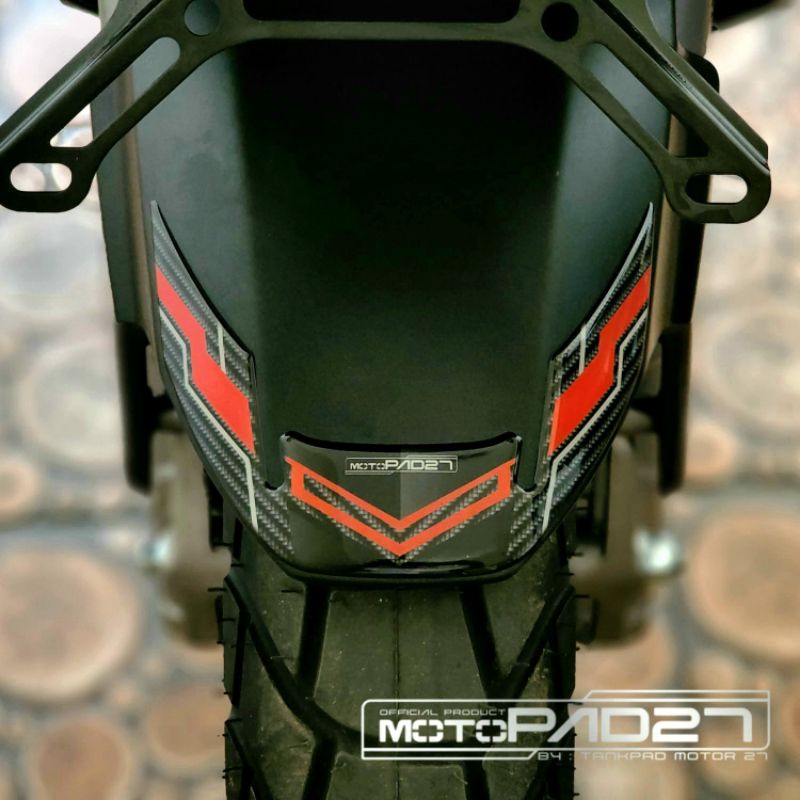 Motopad27 Stiker Resin timbul Sidepad Side pad Honda ADV 160 2022