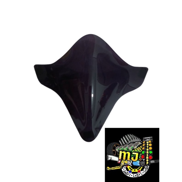 VISOR BEAT FI BEAT /BEAT DELUXE 2016- 2020 SMOKE BENING HITAM