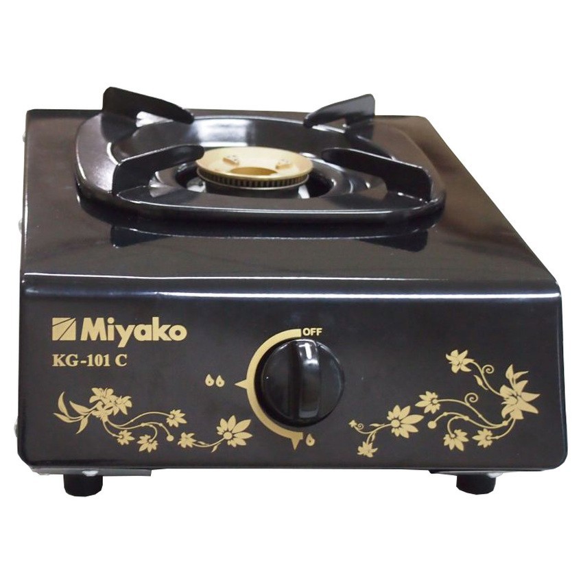 Miyako  Kompor Gas 1 Tungku Burner Kuningan  KG 101 C KG101 C KG-101 Garansi