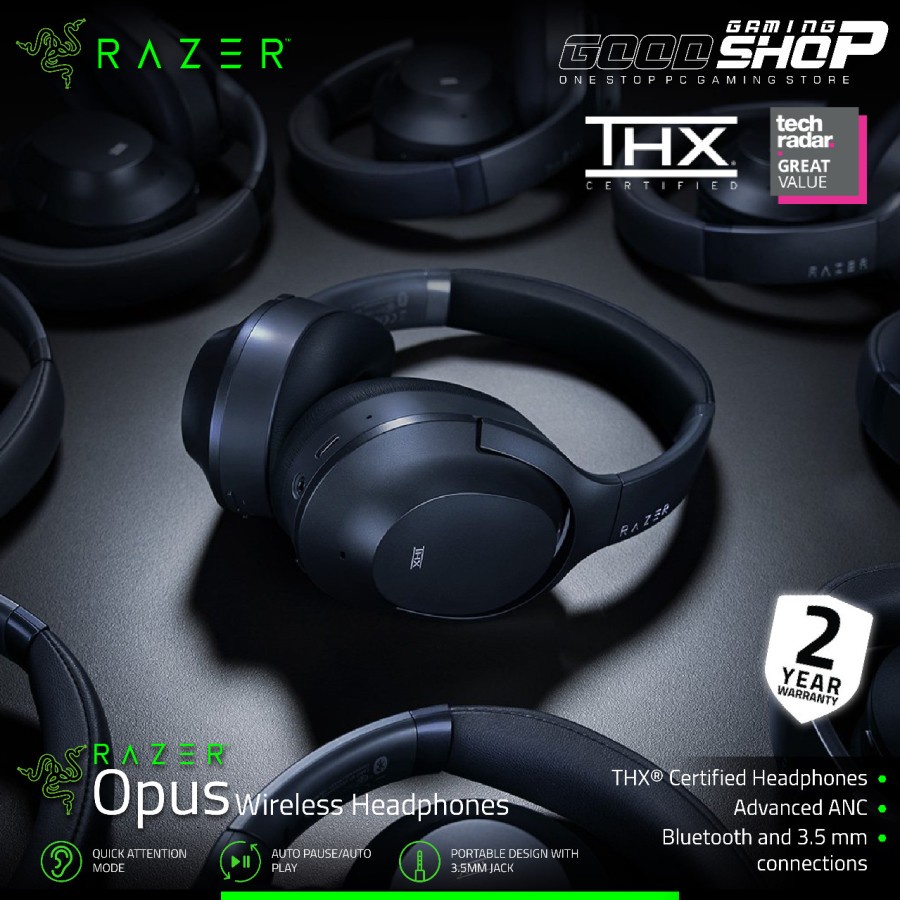 Razer Opus Gaming Wireless Bluetooth - Gaming Headset