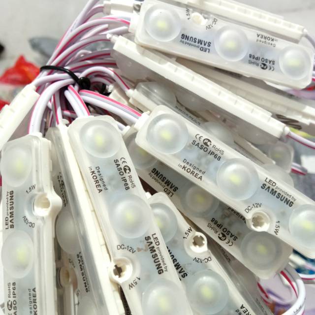 Led neon box led reklame led huruf timbul nyala doff super terang