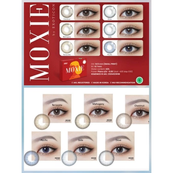 Softlens MOXIE By Exoticon Diameter 14.5mm