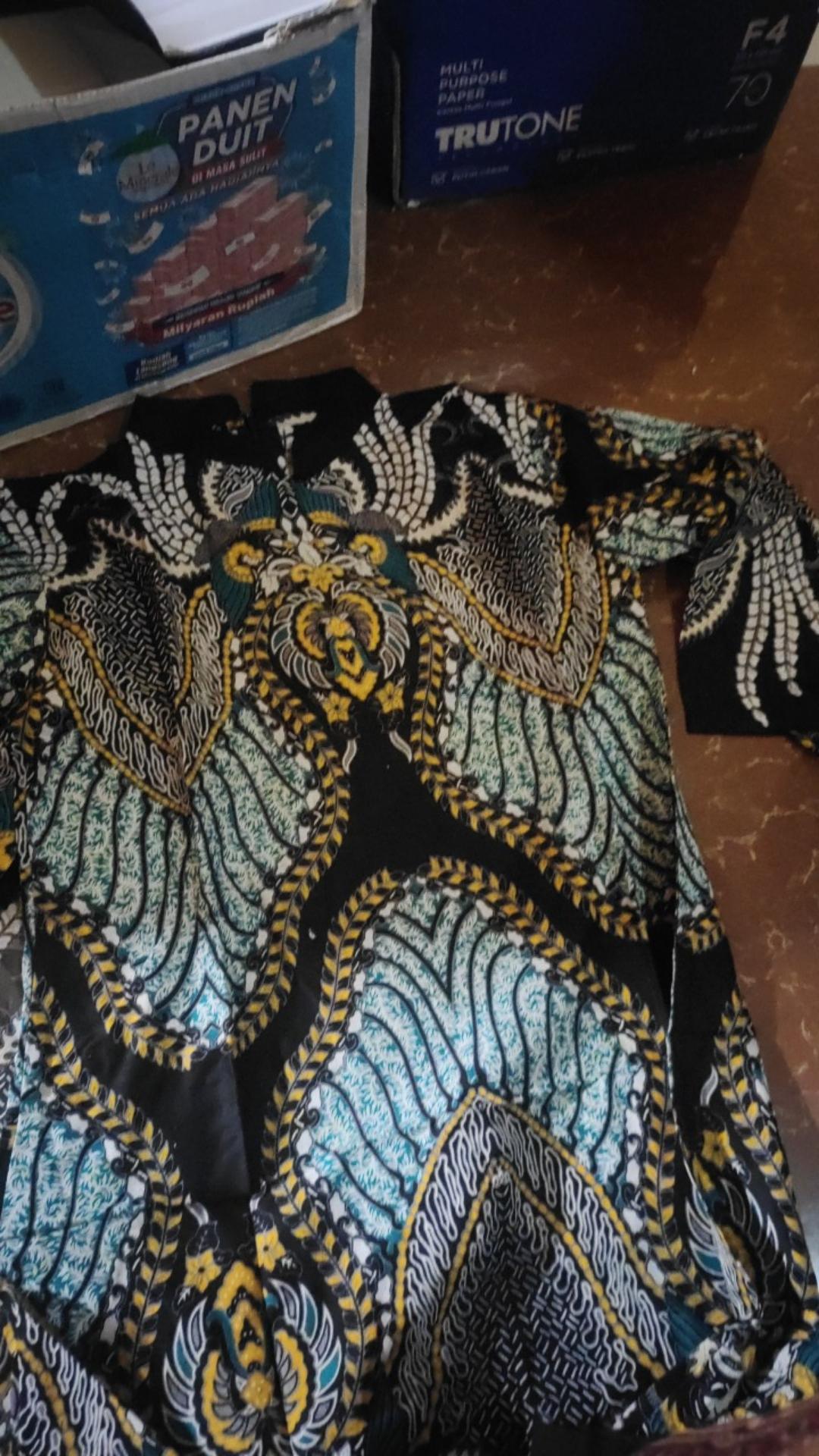 Maura Couple - Sania Ruffle Batik Couple Ori Ndoro Jowi Garansi Termurah Shopee -  Batik Modern Solo