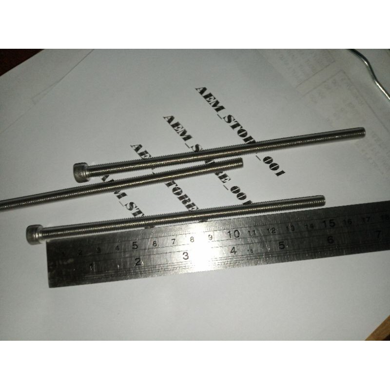 baut L M6 X 150 (15cm) stainless 304 THE A2-70