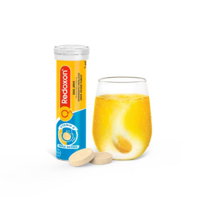 Redoxon isi 10 tablet / vitamin C obat flu influenza