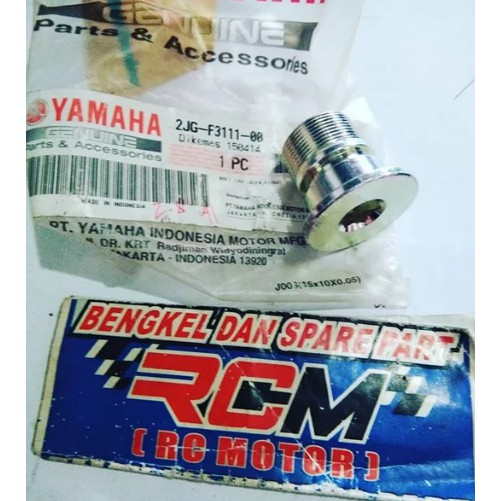 BOLT BAUT TUTUP AS SHOCK SKOK ALFA 125Z FORCE1 FORCE 1 DLL ORI YAMAHA 2JG-F3111-00 HARGA PERBIJI