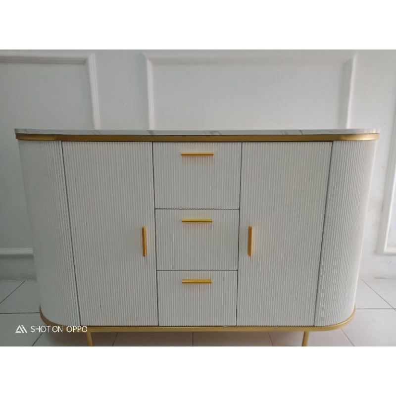 credenza buffet salur meja TV drawer